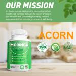 ACORN OEM Moringa Leaf Capsules Gut and Skin Health Supplement Antioxidant Energy Support Immune Moringa Capsules