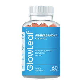 GlowLeaf Ashwagandha Vitamin Gummies Herbal Gummies Supplement Ashwagandha Gummies Supplement