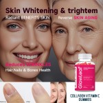 GlowLeaf Vegan Collagen Gummy Supplement Health for Skin Hair Nail Beauty Collagen Gummies