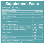 ACORN OEM/ODM Private Label Immune Support Glow Seamoss Candy Gummy Supplement Overall Health Complex Vitamin Sea Moss Gummies