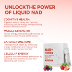 ACORN Antioxidant NAD+ Drink Oral Liquid with PQQ Heart Support Con Resveratrol NAD Supplements 1000mg