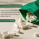 ACORN Nad+ Resveratrol Capsules Nicotinamide Riboside Enhanced Energy Age Defying NAD Supplements