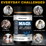 Maca Supplement Factory - OEM Vitality Workout Support