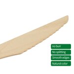 Disposable Spoon Knife Fork Factory - OEM 160mm Degradable Western Food Set