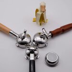 Coffee Portafilter Factory - OEM High Quality Stainless 51mm with Wooden Handle