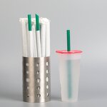 Disposable Straw Factory - OEM Customizable Individual Packaging Black Thai