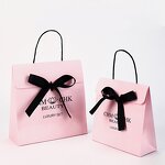 Paper Gift Bag Supplier - OEM Wholesale Custom Printed Logo Luxury White