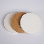 Kraft Paper Cup Lid Supplier - OEM Factory Custom Biodegradable for 10-20oz