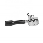 Stainless Coffee Portafilter Supplier - OEM Durable 51mm with Black Handle Stock