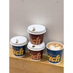 Paper Coffee Cup Lid Factory - OEM Wholesale 90mm Eco-friendly Biodegradable