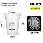 PET Plastic Cup Supplier - OEM High Transparency Single Wall Disposable Cups