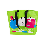 Woven Paper Cups Handbag Supplier - OEM Eye-catching Snakeskin Logo Double Wall