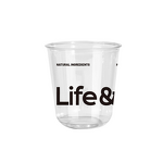 Disposable Plastic Cups Supplier - OEM Customized 90mm Transparent Commercial Lid