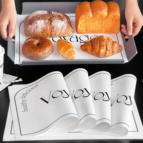 Food Wrapping Paper Factory - OEM Custom Printed Greaseproof Wax Coated Sheets