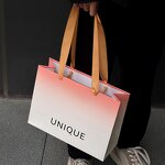 Kraft Shopping Paper Bag Factory - OEM Custom Design Fancy GSM Item Time