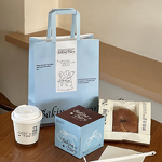 Corrugated Cake Box Manufacturer - OEM Mini 2-inch for Baked Desserts UV Logo