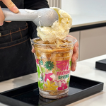 PET Single Wall Cup Factory - OEM Custom Printed Logo 24OZ for Cold Drinks