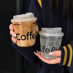 Disposable Plastic Cups Supplier - OEM Customized 90mm Transparent Commercial Lid