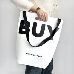 Shopping Paper Bag Factory - OEM Customized White Cardboard Bucket Cosmetics