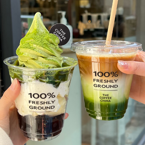 PET Plastic Cup Supplier - OEM Customizable 14OZ Single Wall Cup Lid Cold Drinks