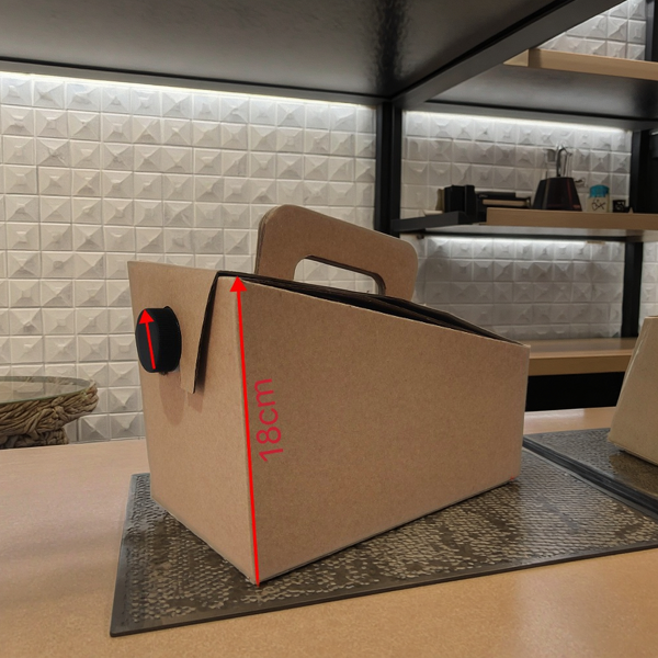 Corrugated Paper Box Manufacturer - OEM Wholesale 3L 96oz Custom for Coffee Whisky