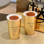 Gold Craft Paper Cups Factory - OEM Custom Double Wall Recyclable Gold Stamping