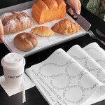 Waxed Paper Supplier - OEM Food Grade Pe Wax Burger Wrap Paper Customize