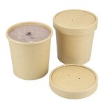 Double Wall Soup Bowls Manufacturer - OEM Wholesale Heatable Kraft Paper Bowl