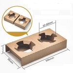 Corrugated Cup Holders Manufacturer - OEM Disposable Biodegradable Four Double