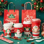Christmas Gift Bags Manufacturer - OEM Merry Kraft Snack Clothing Present Box