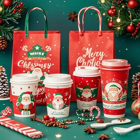 Christmas Gift Bags Manufacturer - OEM Merry Kraft Snack Clothing Present Box