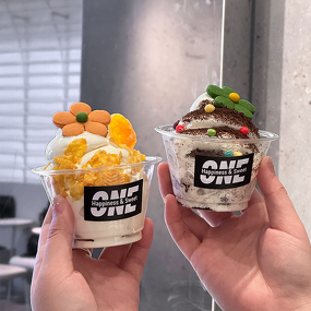 PET Plastic Cup Manufacturer - OEM Handmade 90mm for Mini Rice Cone Taro