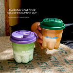 Insulated PET Plastic Cup Manufacturer - OEM Single Wall Transparent Cat Paw Lid