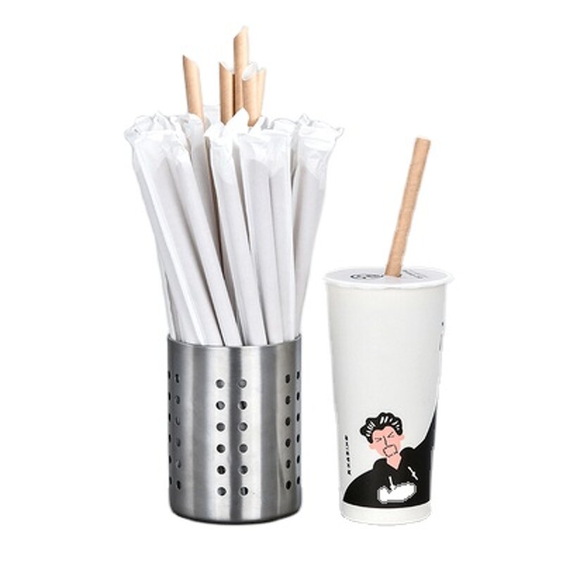 Paper Straw Manufacturer - OEM Customizable Thickened Single Independent Packaging