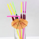 Colorful Art Straw Supplier - OEM New Disposable for Juice Beverage Cocktail