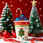 Christmas Gift Bags Manufacturer - OEM Merry Kraft Snack Clothing Present Box