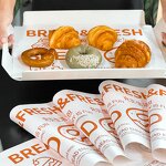 Wax Deli Paper Supplier - OEM Custom Printed Food Grade Sandwich Burger Wrap