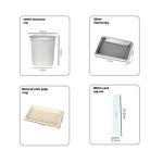 Disposable Aluminum Cup Supplier - OEM 280ml Insulated Mini Pulp for Camping