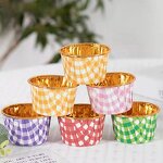 Paper Cake Cups Manufacturer - OEM Manufacture White Disposable Greaseproof Mold