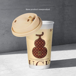 Gourd Integrated Cup Lid Manufacturer - OEM 90mm One-Piece Plastic Cans Leak-Proof