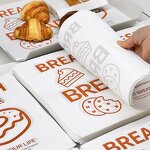 Wax Deli Paper Supplier - OEM Custom Printed Food Grade Sandwich Burger Wrap