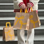 Kraft Paper Bag Factory - OEM Custom Logo Printed for Clothing Pizza Coffee