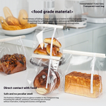 Kraft Paper Bag Factory - OEM 450g Recyclable Toast Bread Self-Sealing Bag