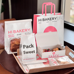 Kraft Baking Tote Bag Supplier - OEM Wholesale with Hot Stamping Logo for Bread