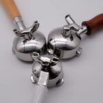 Coffee Portafilter Factory - OEM High Quality Stainless 51mm with Wooden Handle
