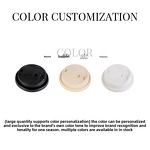 Gourd Integrated Cup Lid Manufacturer - OEM 90mm One-Piece Plastic Cans Leak-Proof