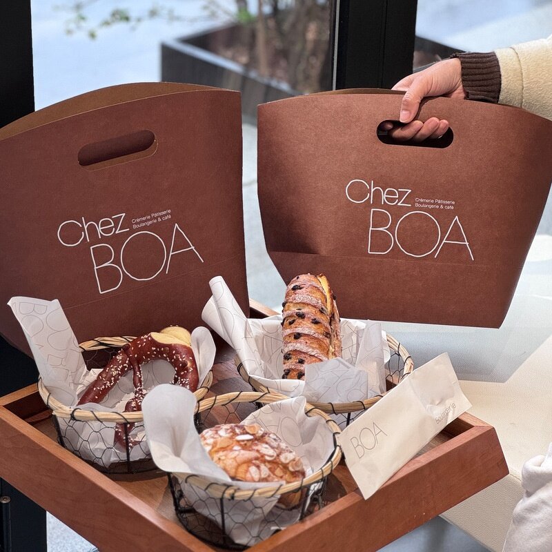 Bread Tote Bag Manufacturer - OEM Creative Special-shaped Baked Dessert Packing