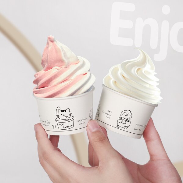 Customized Ice Cream Cup Manufacturer - OEM 5 oz Disposable Take Out Dessert Cup