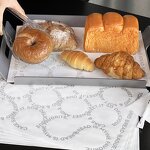 Waxed Paper Supplier - OEM Food Grade Pe Wax Burger Wrap Paper Customize