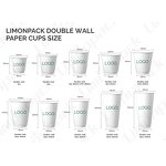 Double Wall Paper Cups Factory - OEM Custom 12oz 16oz Bio-Degradable Hot